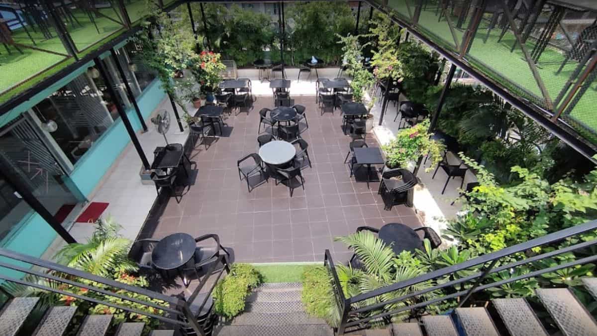 Rooftop Restaurant Interior Design
